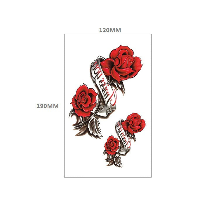 Tatouage Rose Dentelle Femme