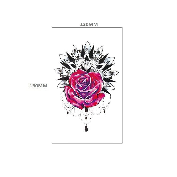 Tatouage Fleur Dentelle Épaule