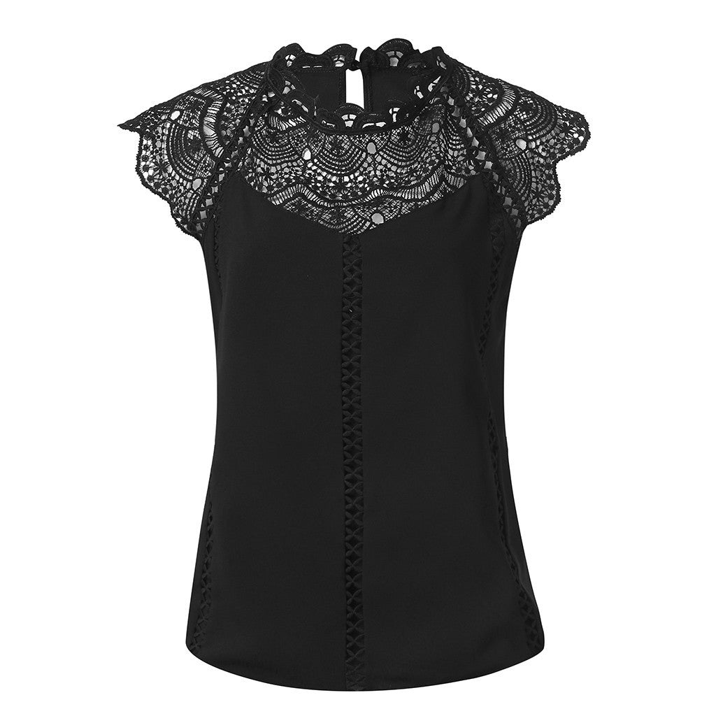 Haut en Dentelle Noir