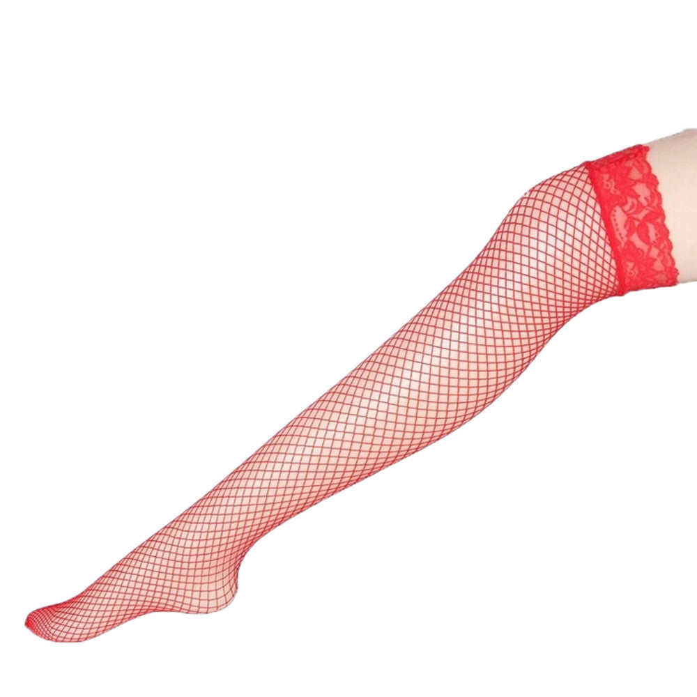 Bas Dentelle Rouge