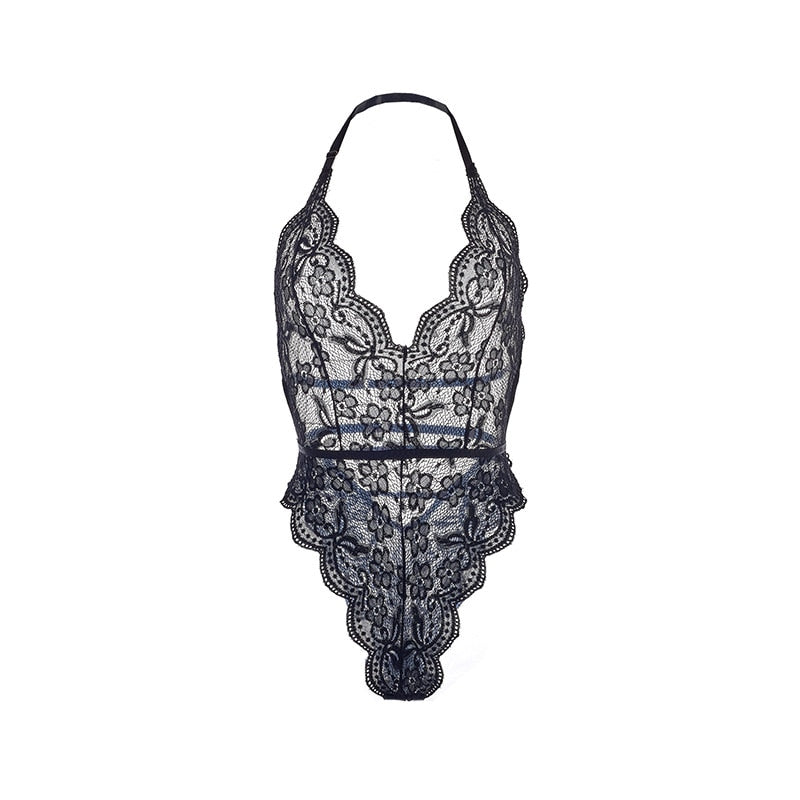 Body Décolleté Dentelle noir
