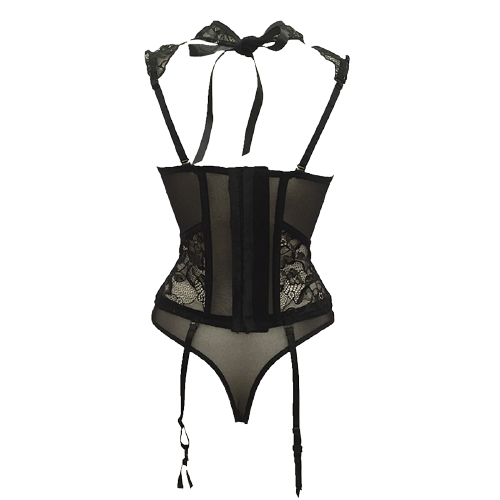 Body Dentelle Armature Noire