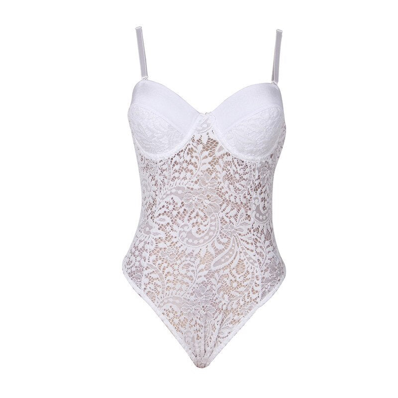 Body Dentelle Habillé Blanc
