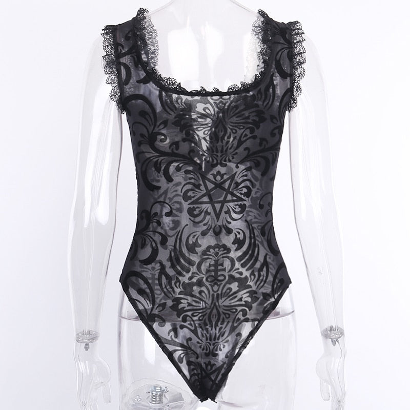 Body Dentelle Noire Armature