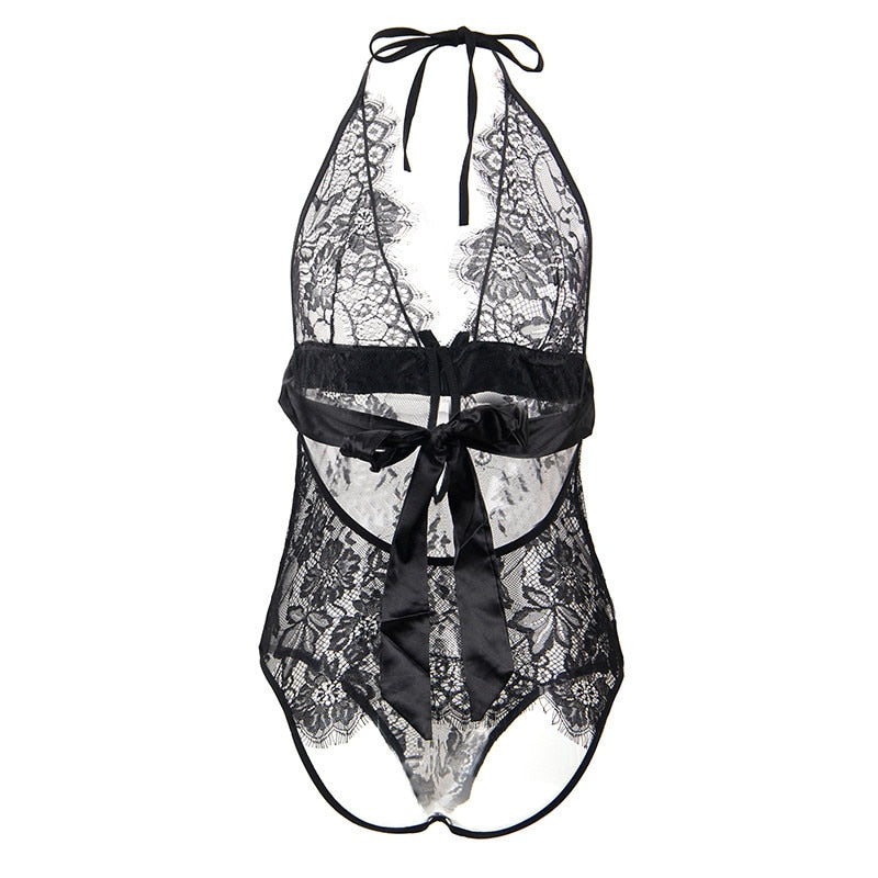 Body Dentelle Pas Cher Noire