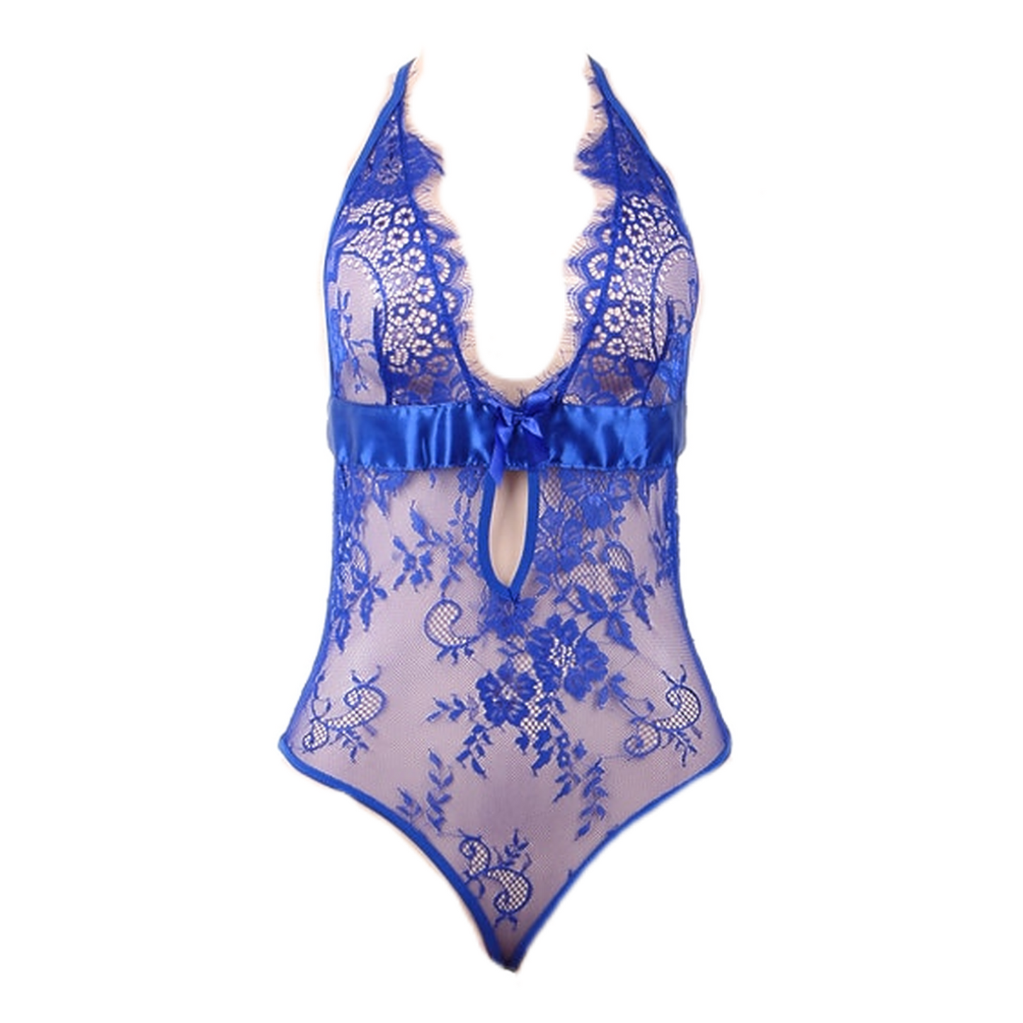 Body Dentelle Pas Cher Bleu