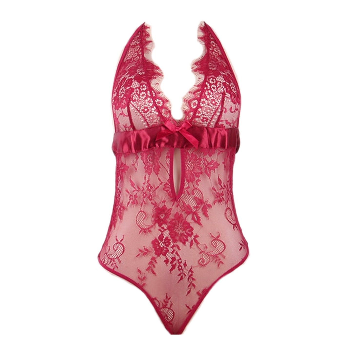 Body Dentelle Pas Cher Rouge
