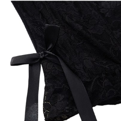 Body Noir Dentelle Femme