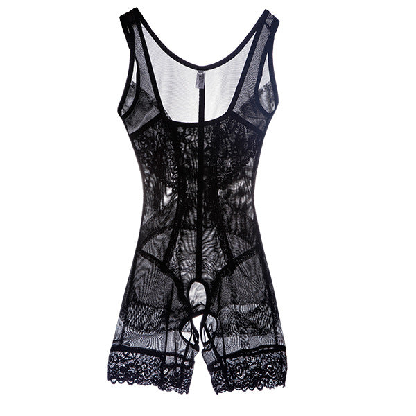 Body Short Dentelle Noir