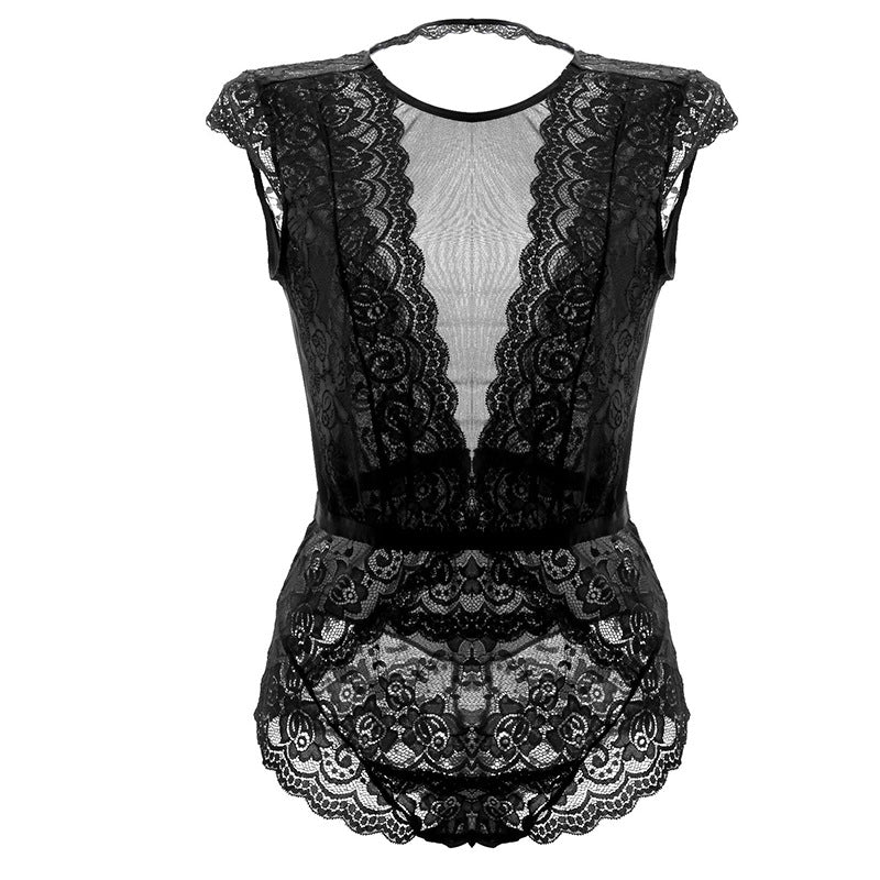 Body avec Dentelle Noir