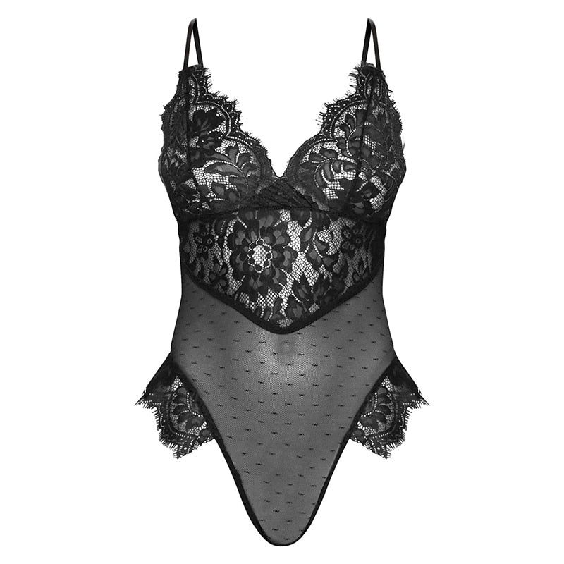 Bodysuit Dentelle Noir