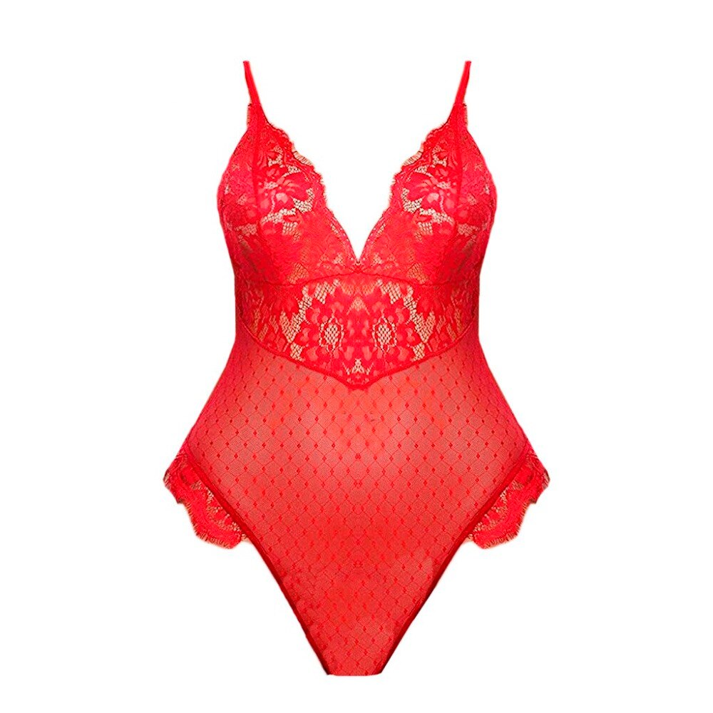 Bodysuit Dentelle Rouge