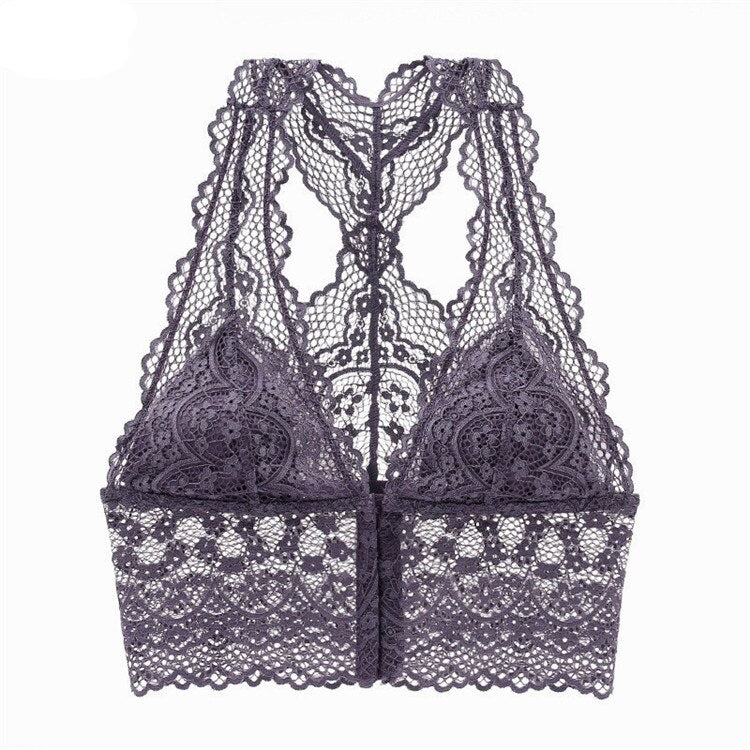 Brassière Dentelle Femme Violet
