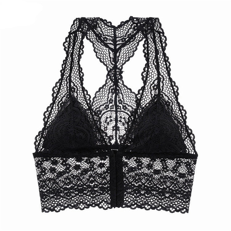 Brassière Dentelle Femme Noir