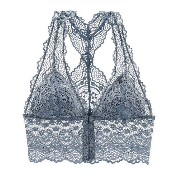 Brassière Dentelle Femme Bleu Ciel