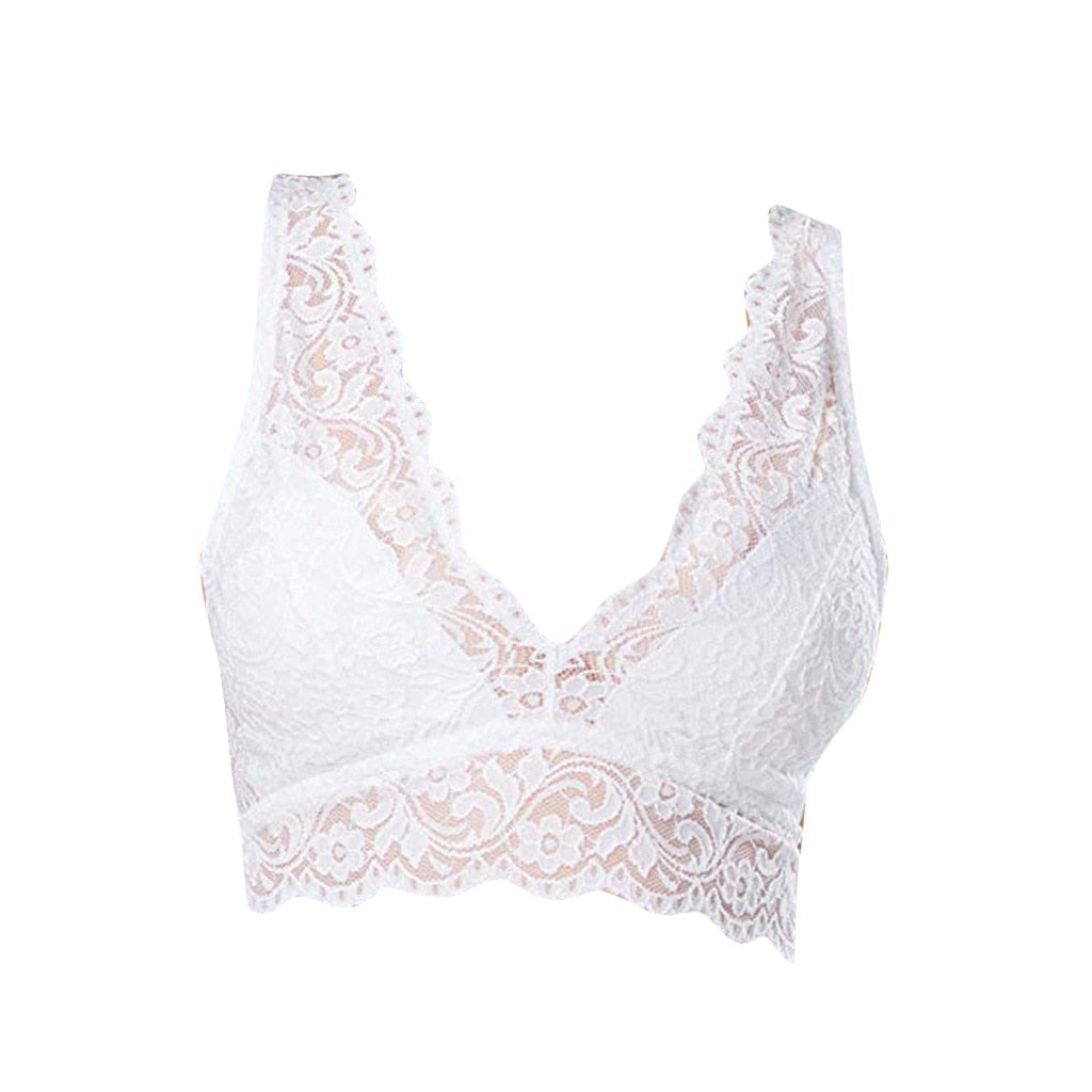 Brassière Dentelle Blanc