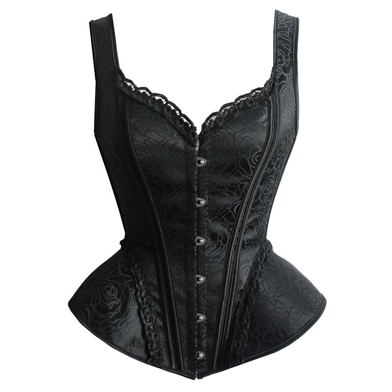 Bustier Dentelle Chic Noir