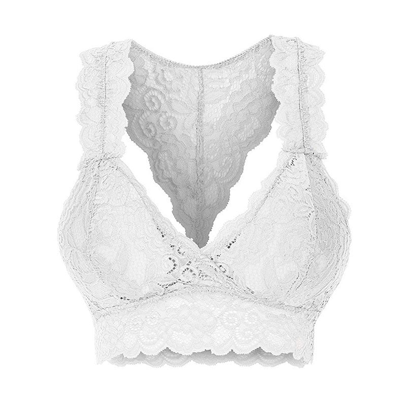 Bustier Dentelle Femme Blanc