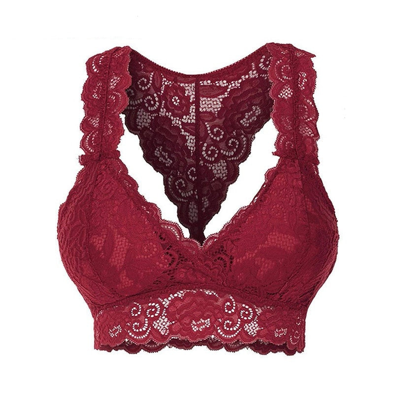 Bustier Dentelle Femme Rouge Bordeaux