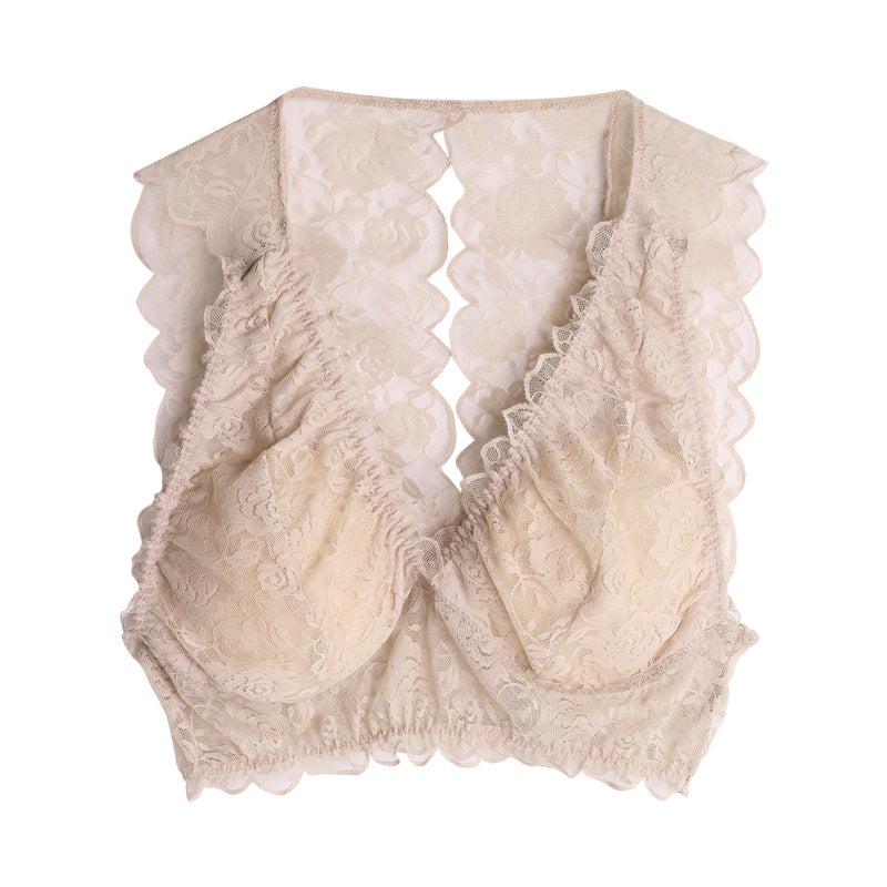 Bustier Dentelle Beige
