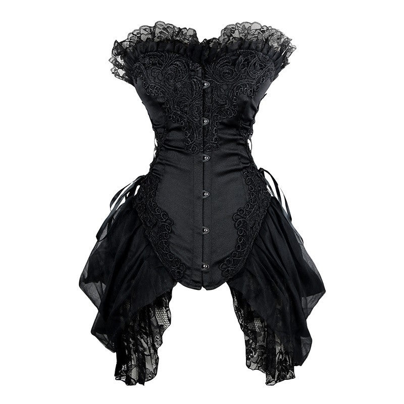 Bustier Soirée Dentelle Noir