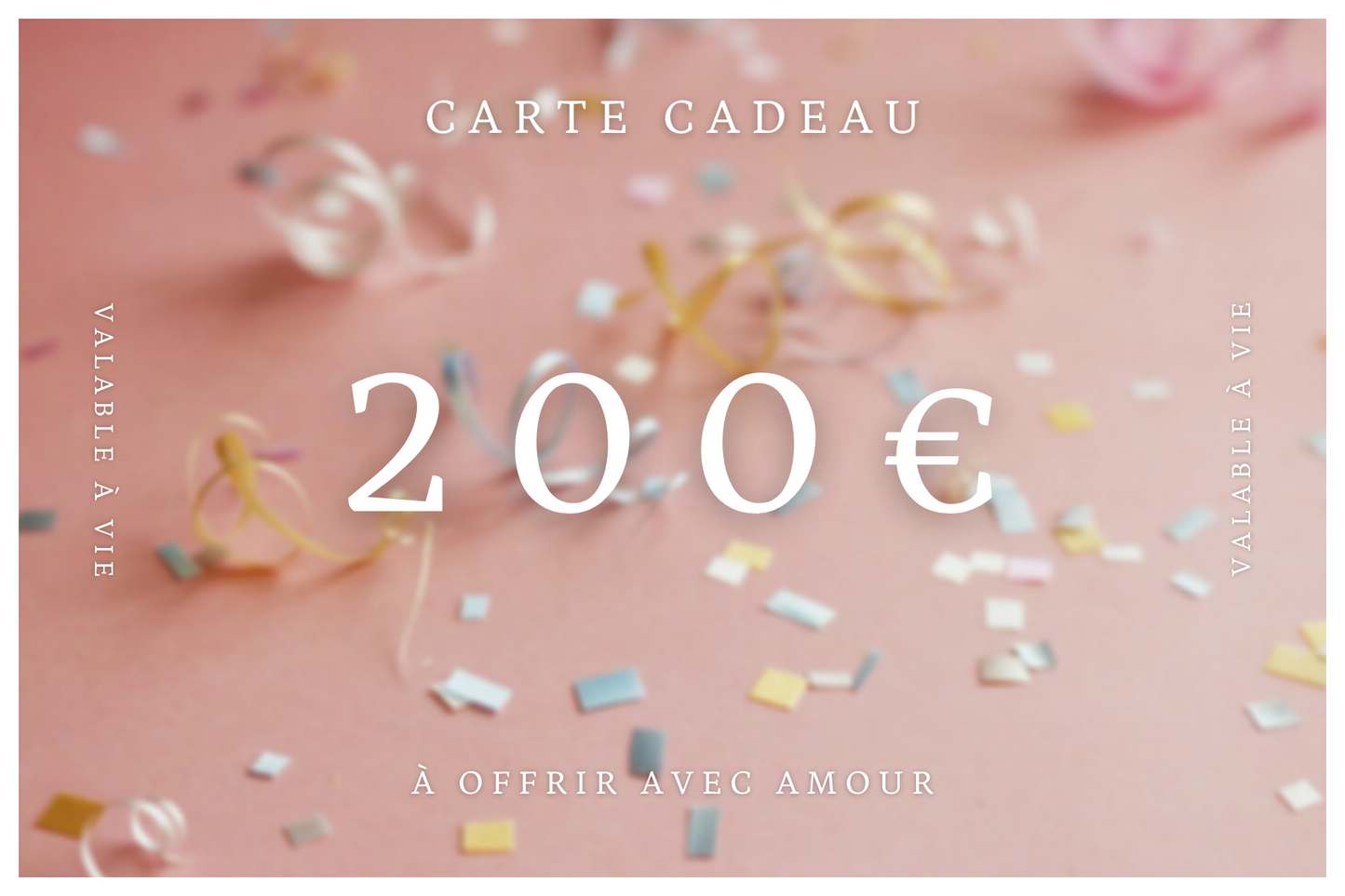 Carte Cadeau UniversDentelle