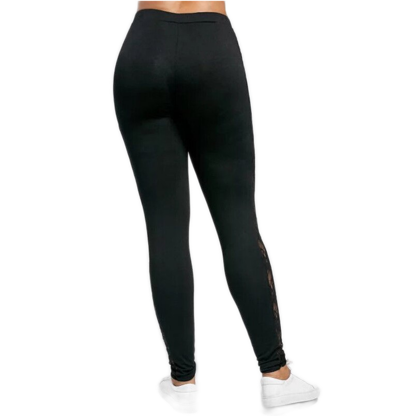 Collants Dentelle Noire Grandes Tailles