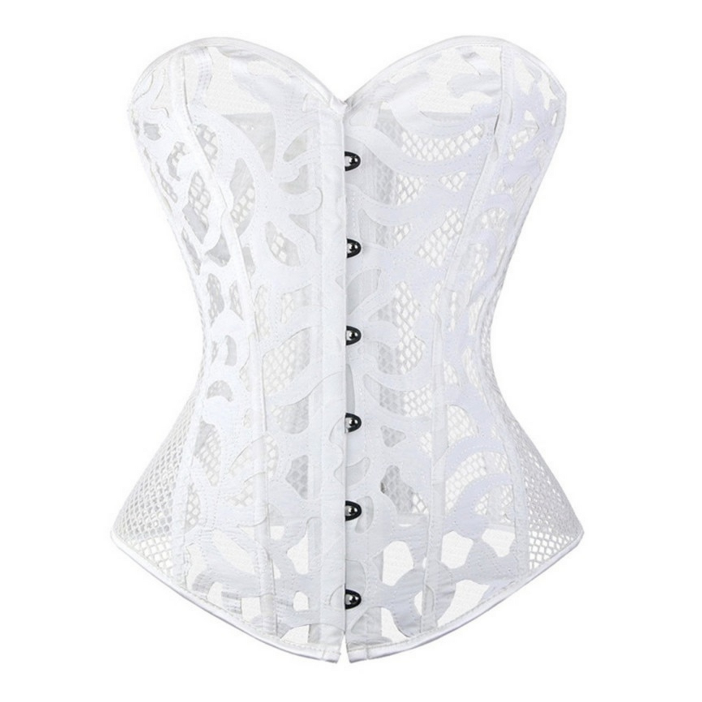 Corset Dentelle Blanc
