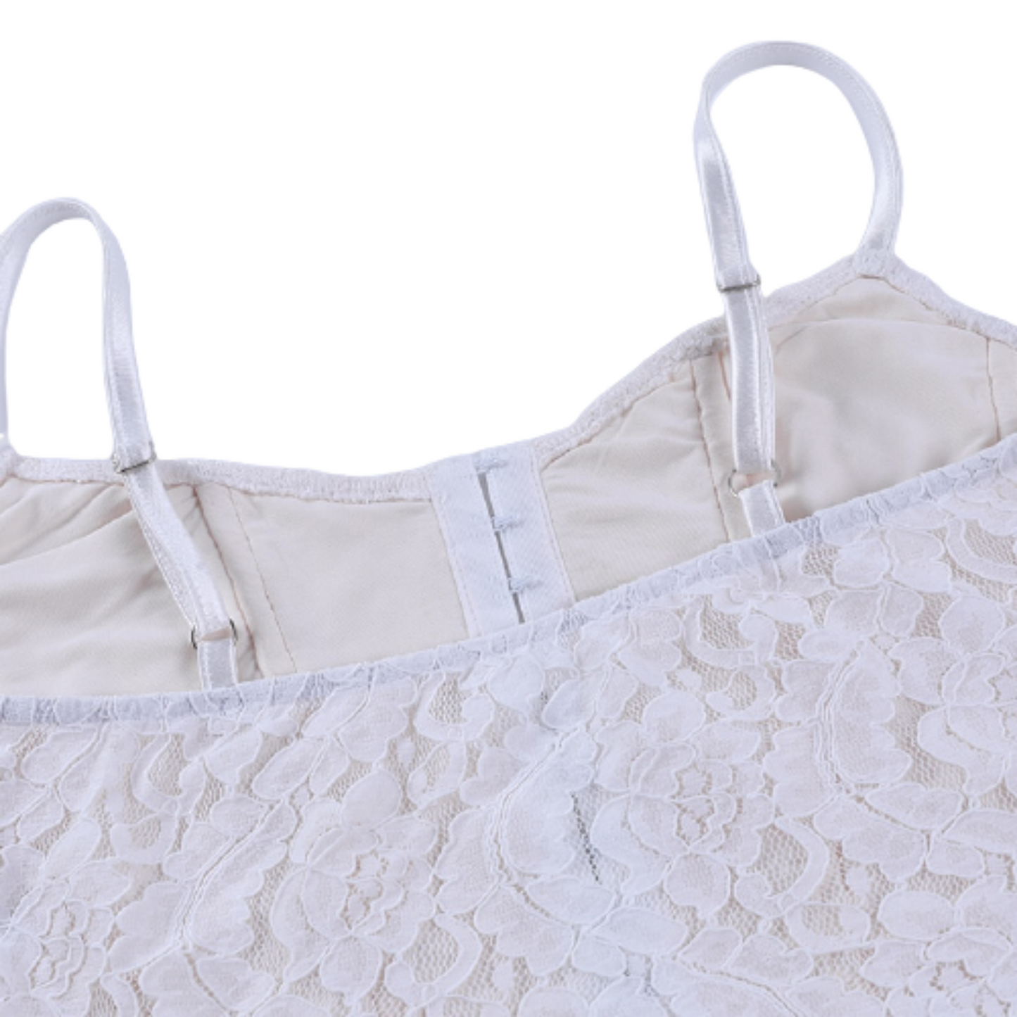 Corset Dentelle Blanc