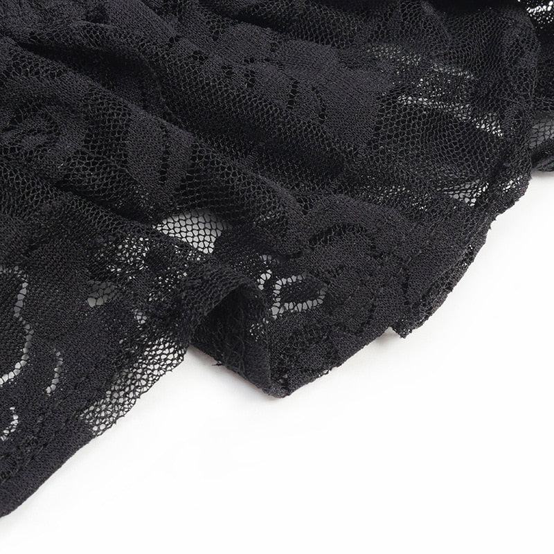 Corset Dentelle Fleur