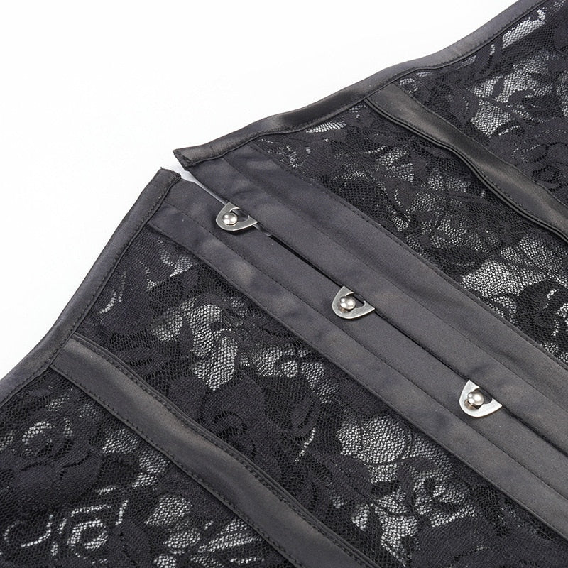 Corset Dentelle Fleur