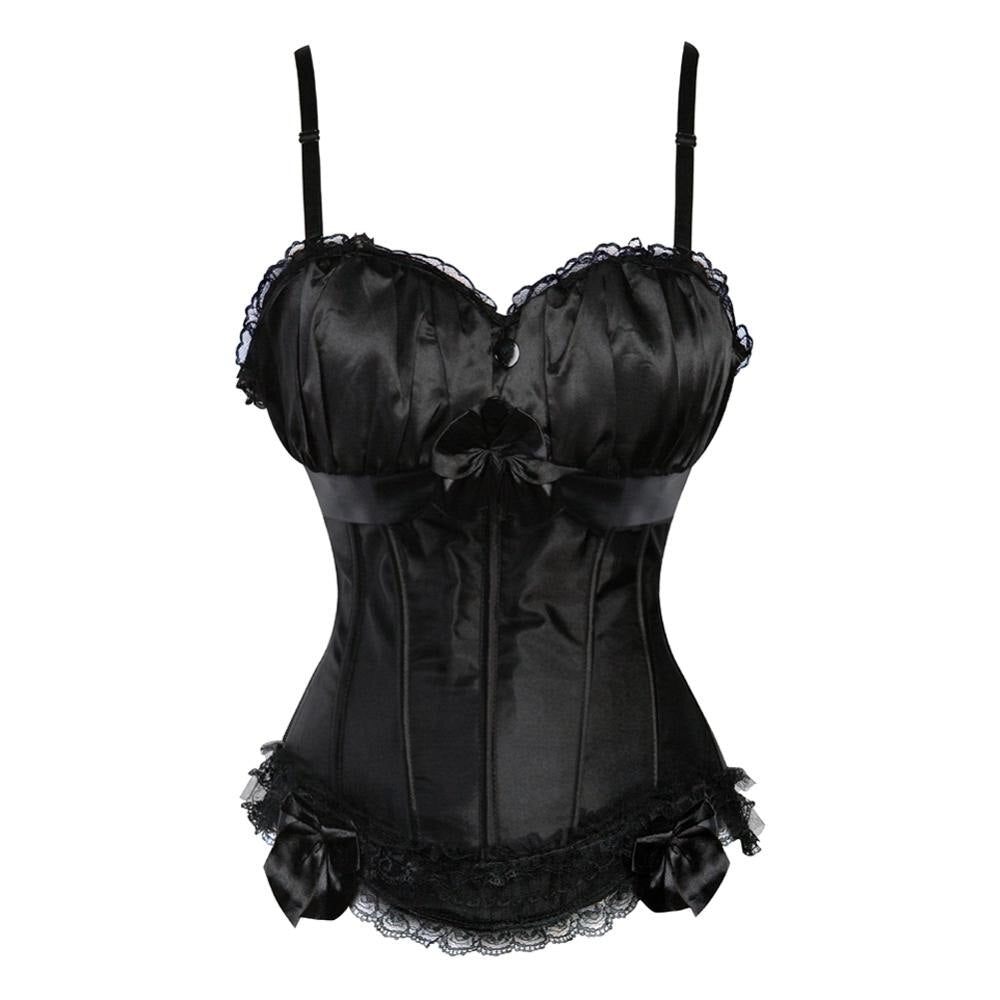 Corset Dentelle Lacet Noir