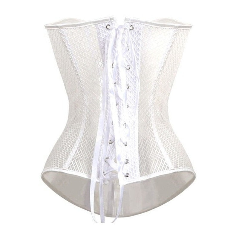 Corset Dentelle Blanche