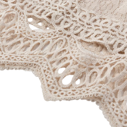 Crop Top Dentelle Blanc