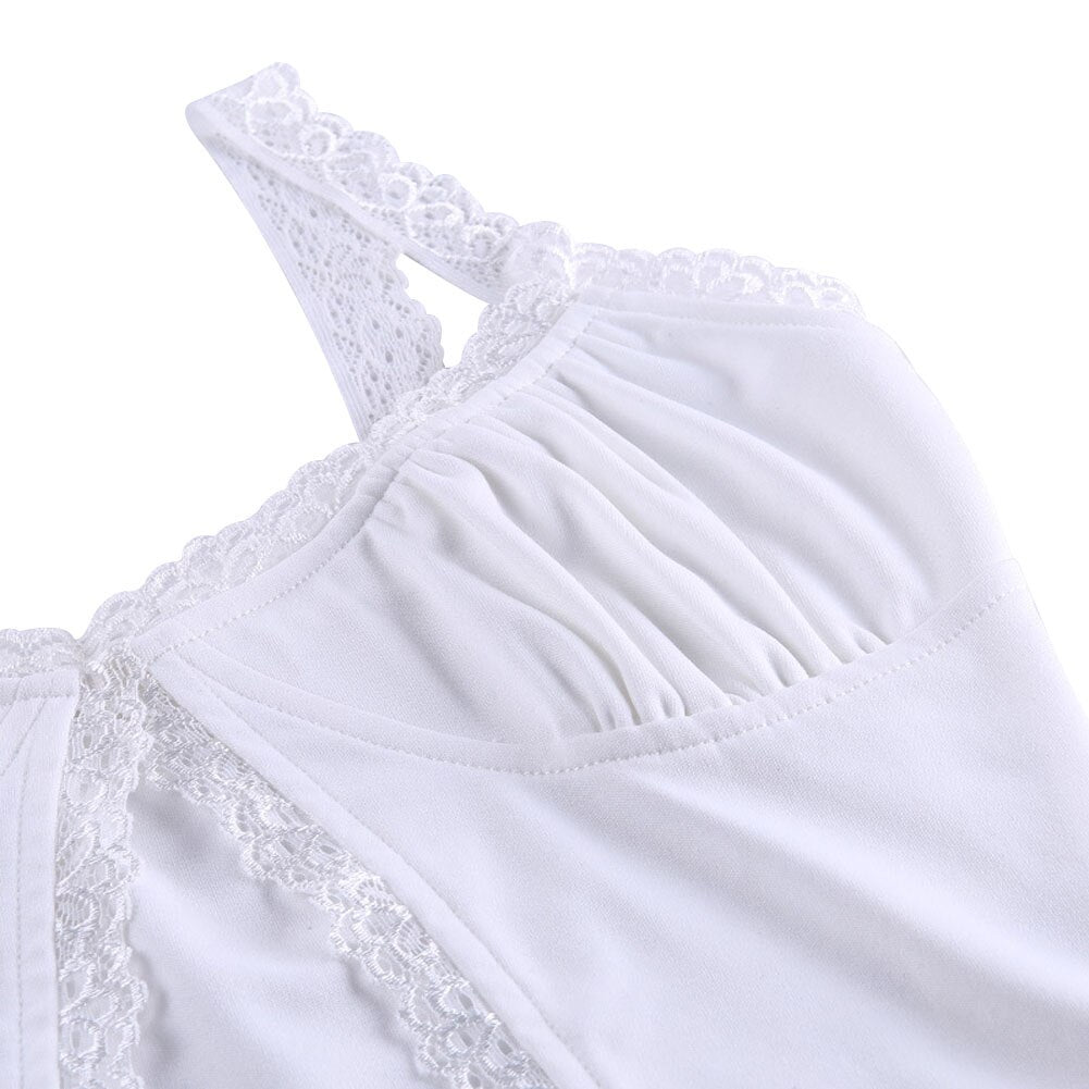 Crop Top Dentelle Femme