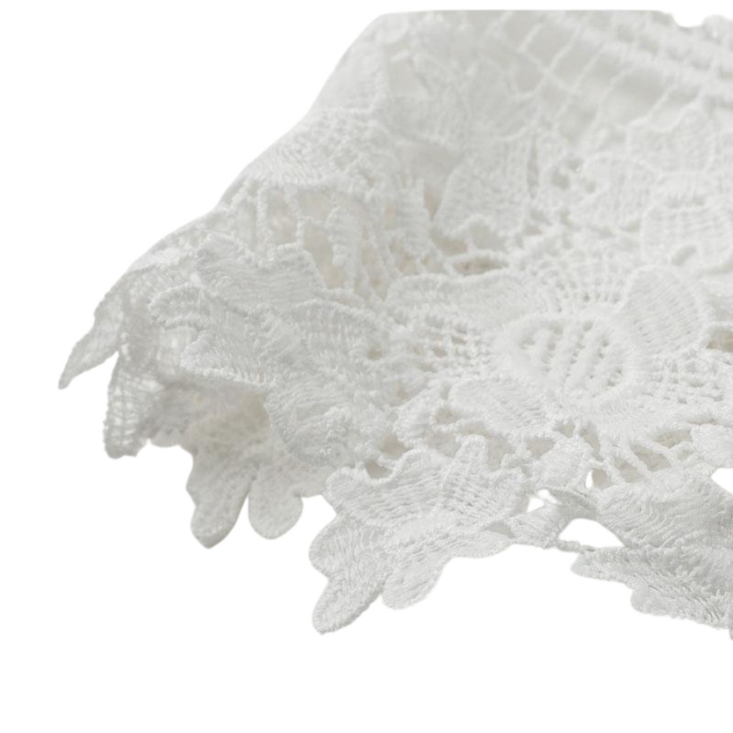 Haut Dentelle Blanc Femme
