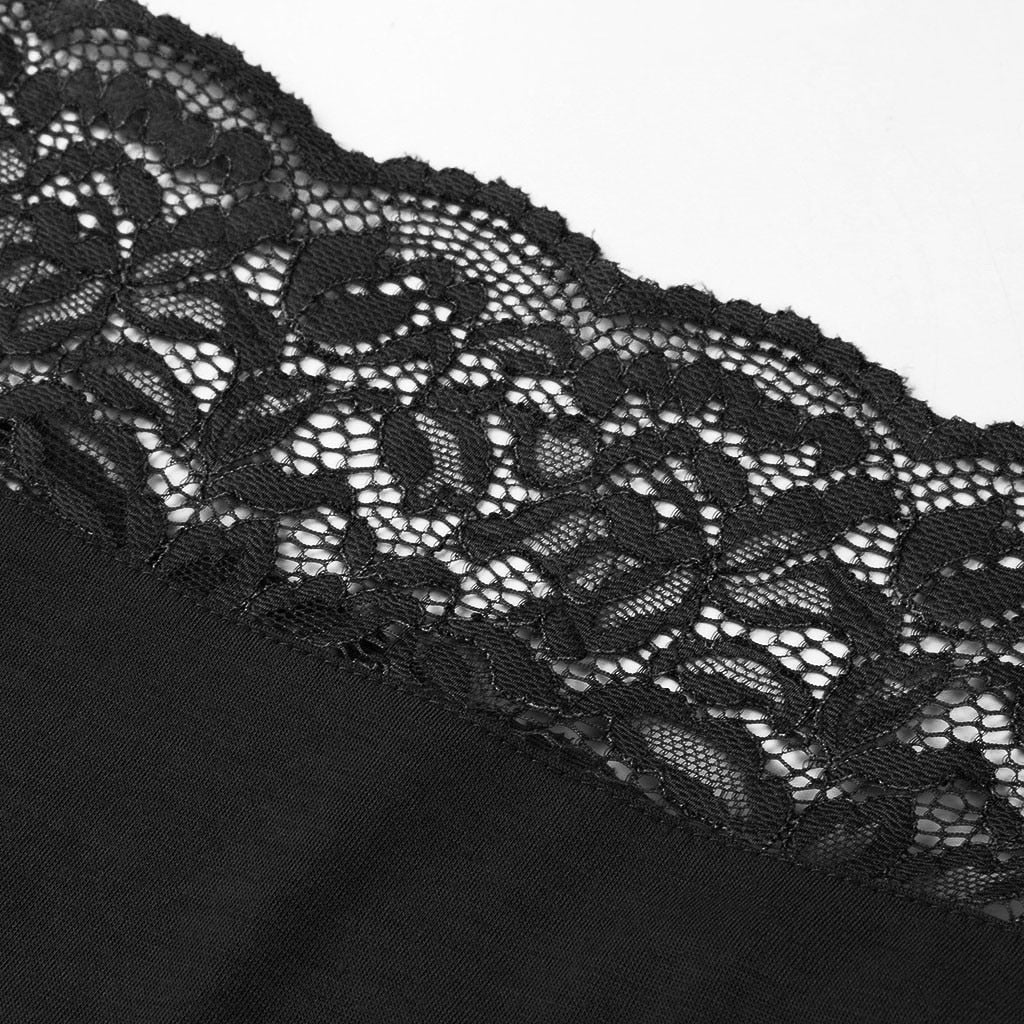 Haut Dentelle Épaule Dénudée