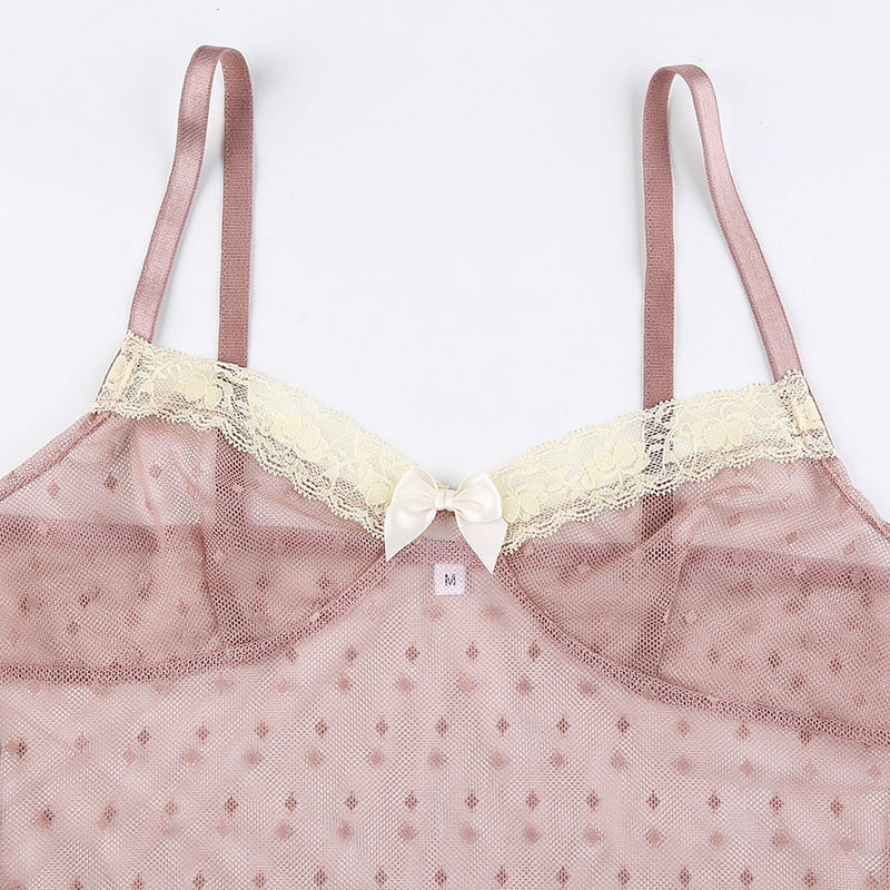 Haut Nuisette Dentelle