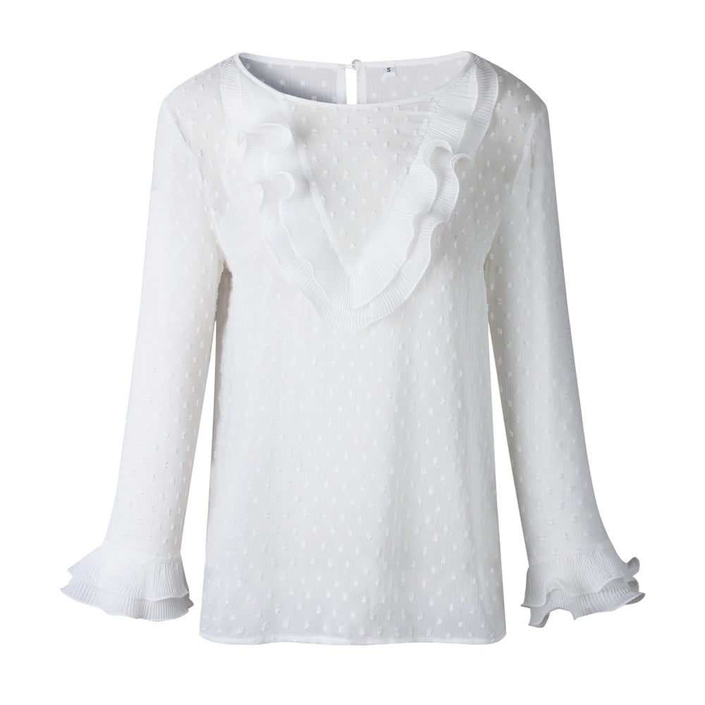 Haut en Dentelle Blanc