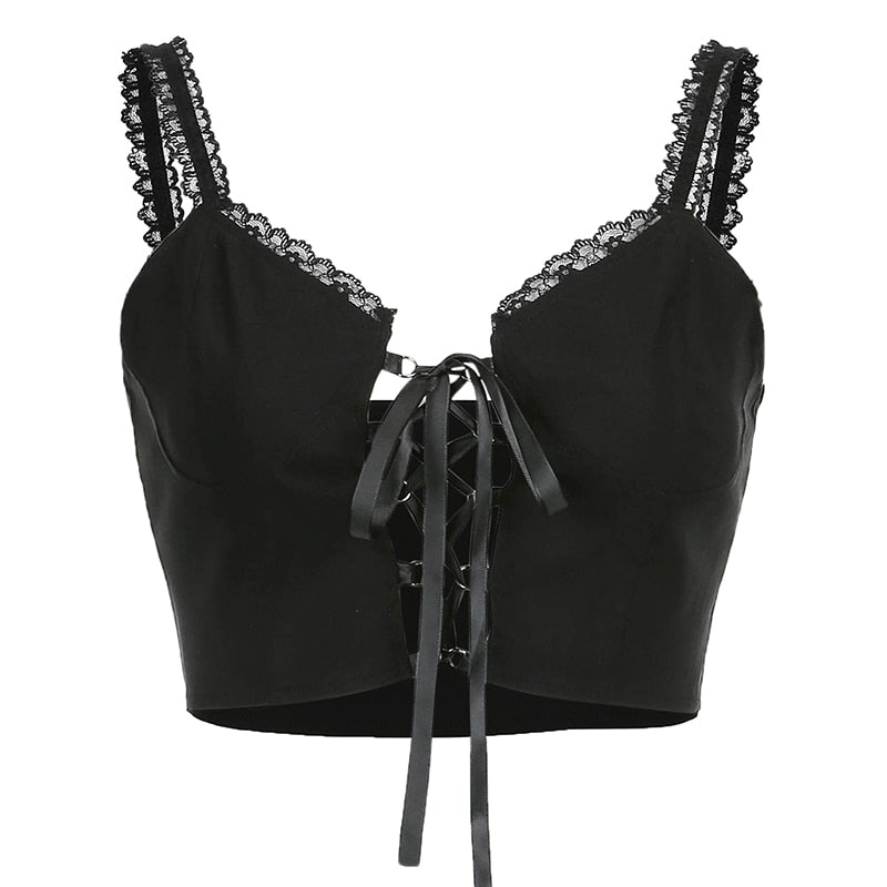 Haut en Dentelle Noir