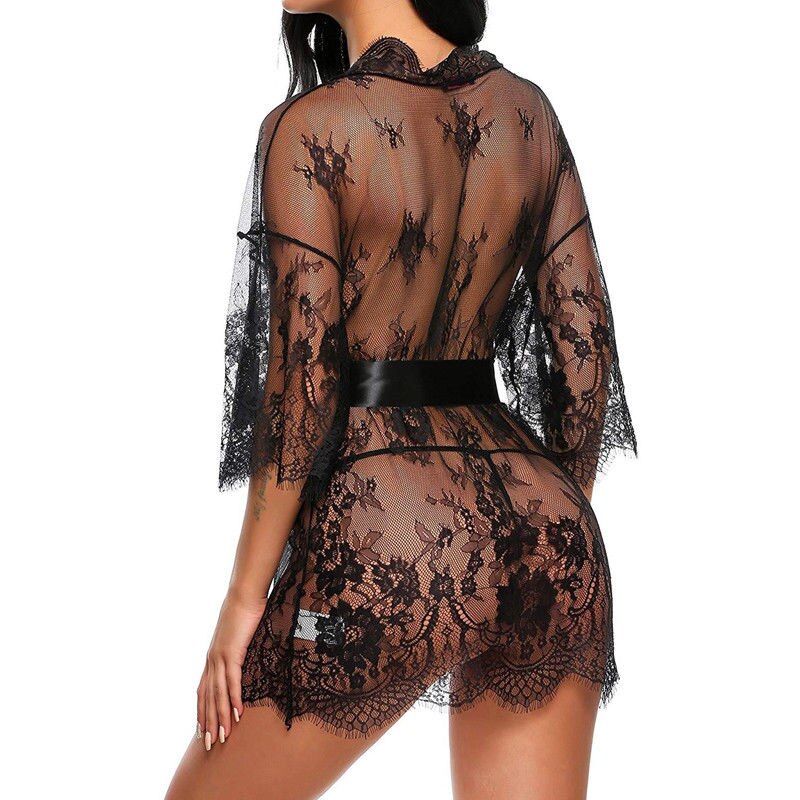 Kimono Dentelle Femme