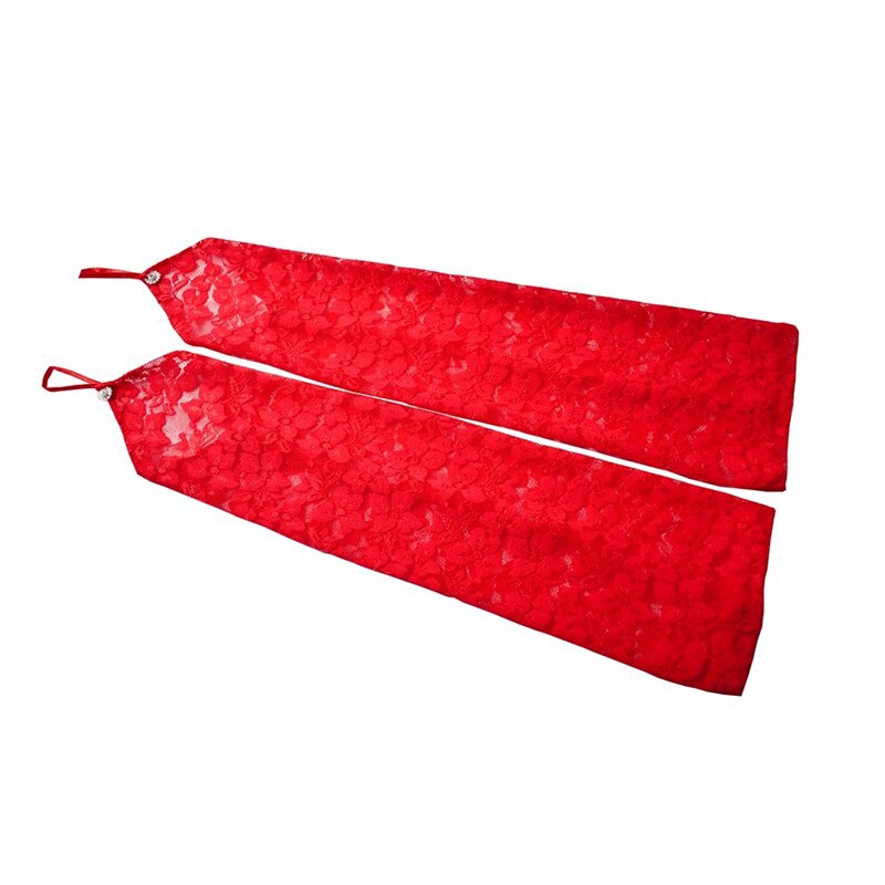 Manchette Dentelle Rouge