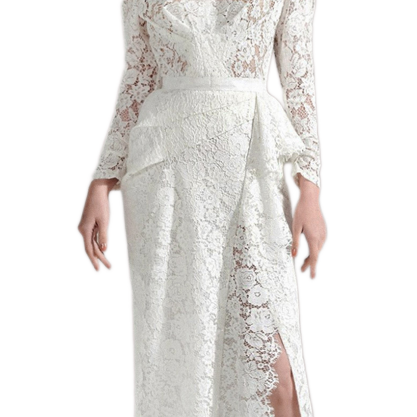 Mariage Robe Dentelle Blanche Femme