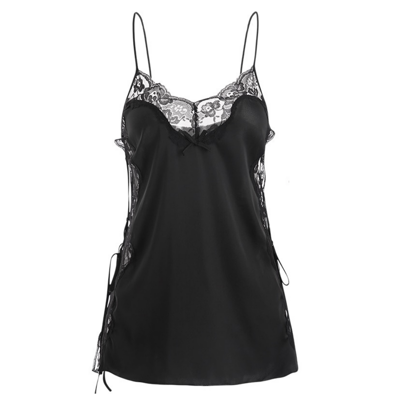 Nuisette Dentelle Ouverte Noir
