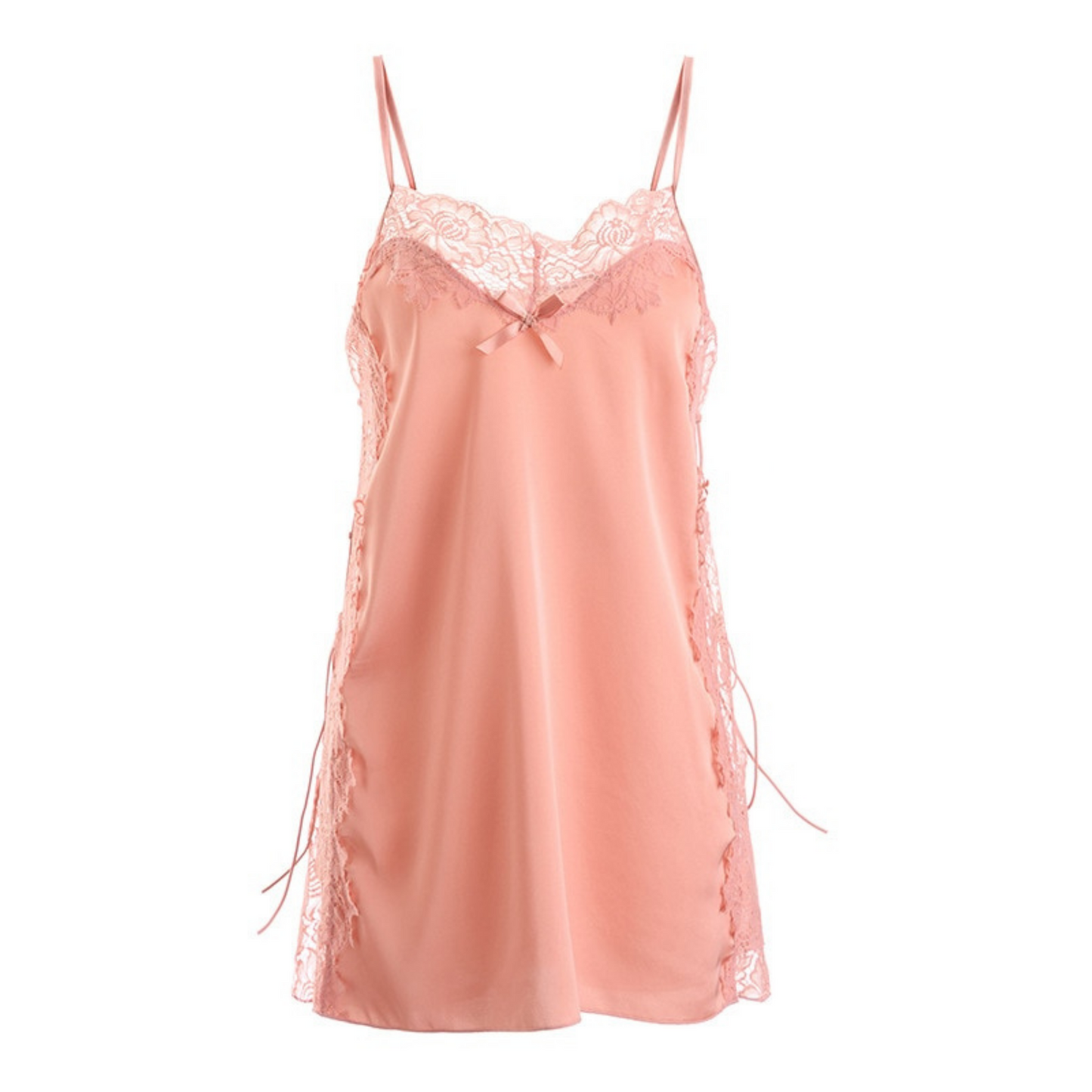 Nuisette Dentelle Ouverte Rose