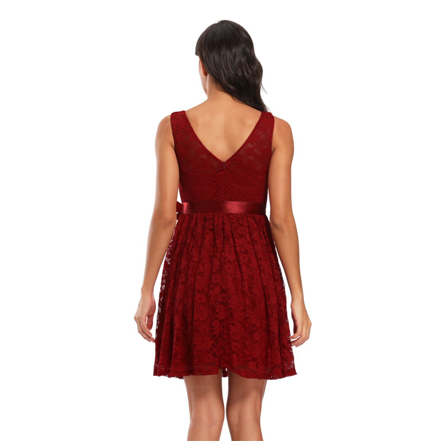 Robe Bal Dentelle Femme