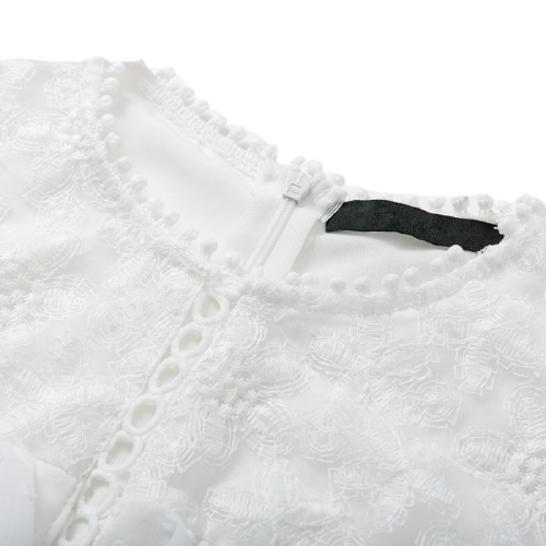 Robe Blanche Dentelle Bohème