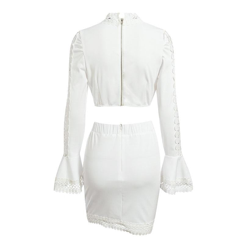 Robe Dentelle Blanc Été
