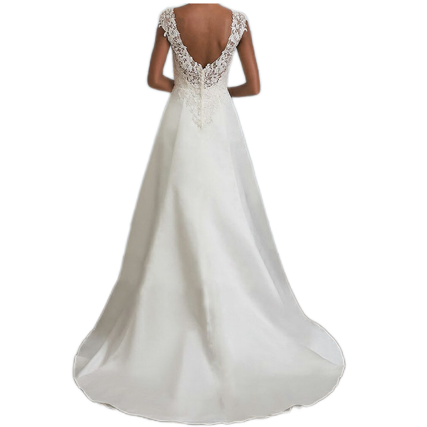 Robe Dentelle Blanc Mariée