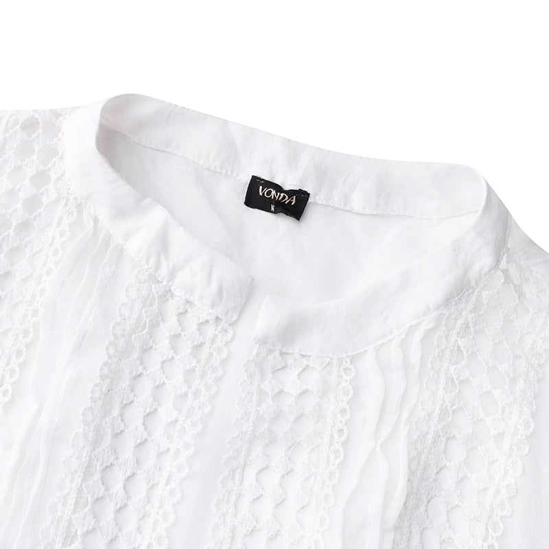 Robe Dentelle Blanche Plage